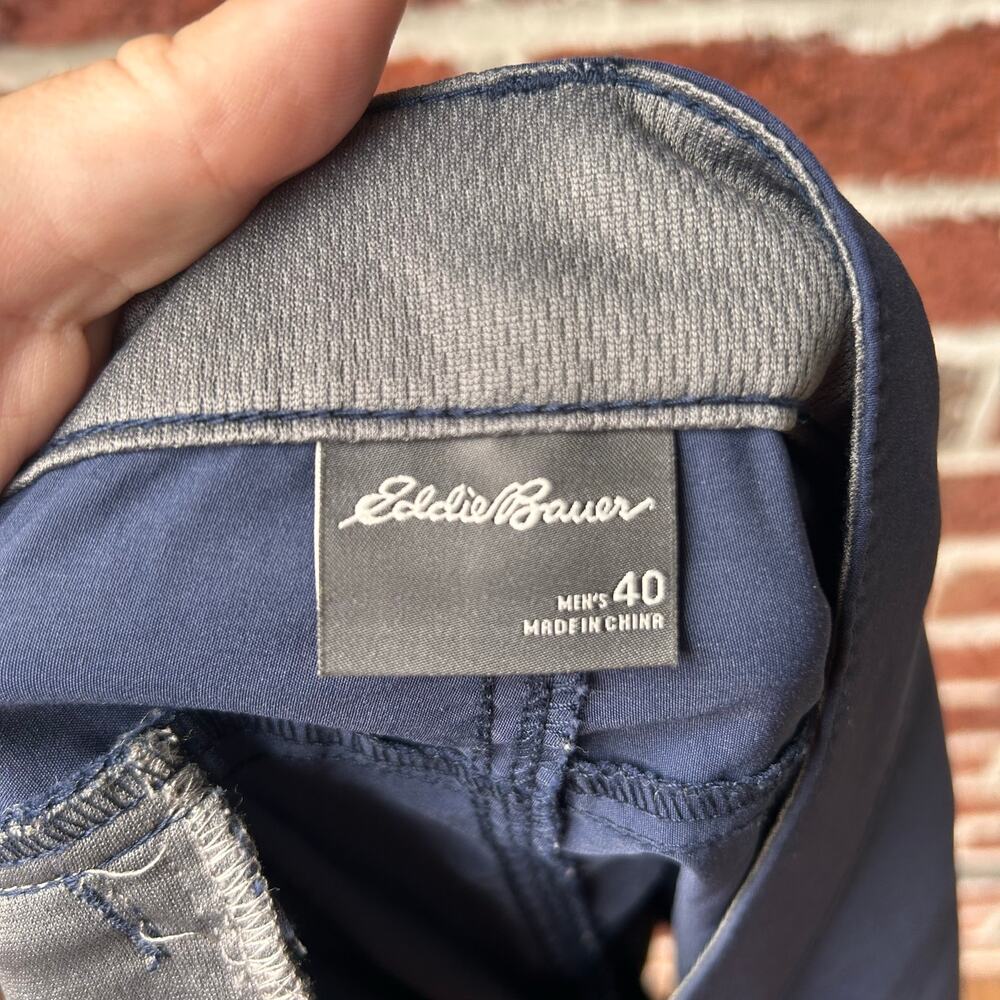 Eddie Bauer Navy Blue Athletic Shorts Men’s Size 40 - Picture 3 of 4